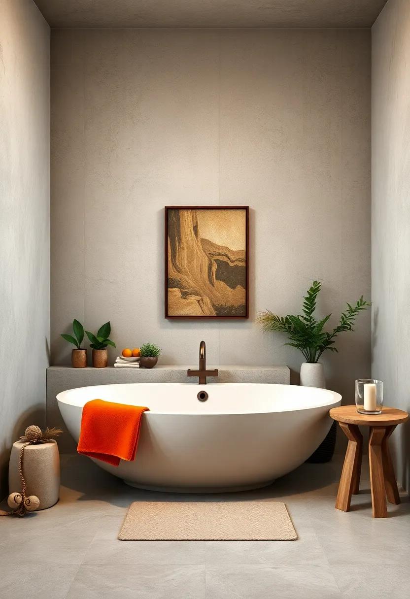 Artistic Expression: Showcase a uniquely shaped tub ‌that doubles⁣ as‍ a piece⁢ of art, elevating your bathroom⁣ to‍ a⁣ gallery-like space