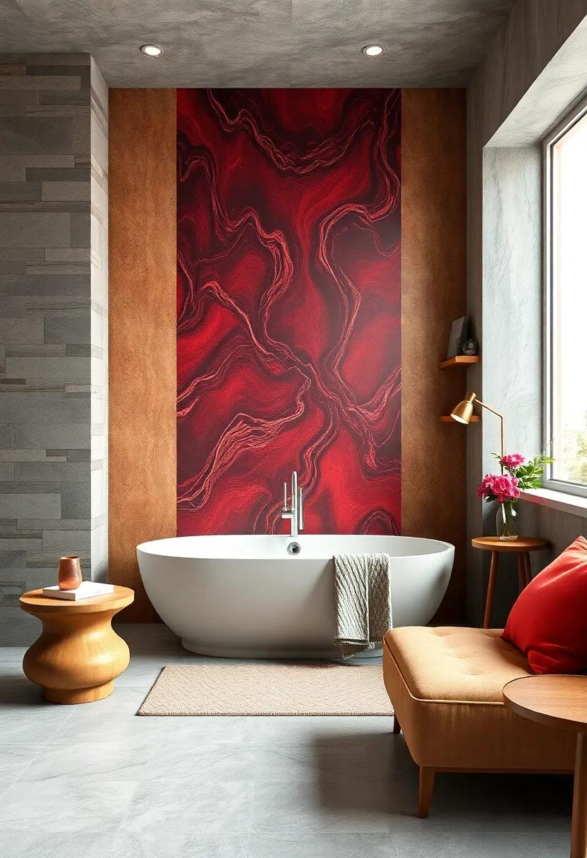 Dramatic ⁢Backdrops: Consider a ‍statement wall behind ⁣your ⁢tub with ‌bold wallpaper or striking paint to add⁢ flair