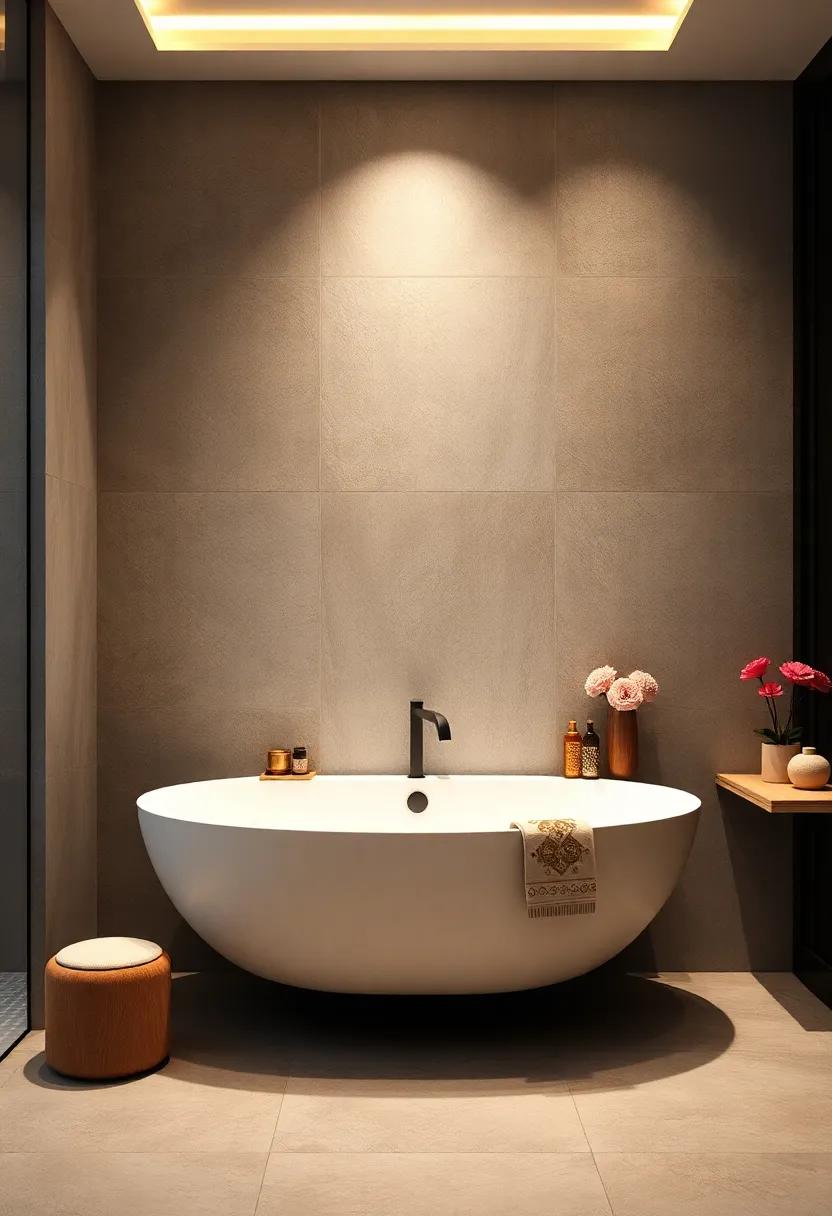 Floating Experience: Opt for a wall-mounted⁤ tub that creates the illusion of ⁤floating, providing⁢ a ⁣sleek look and convenient ⁤floor space