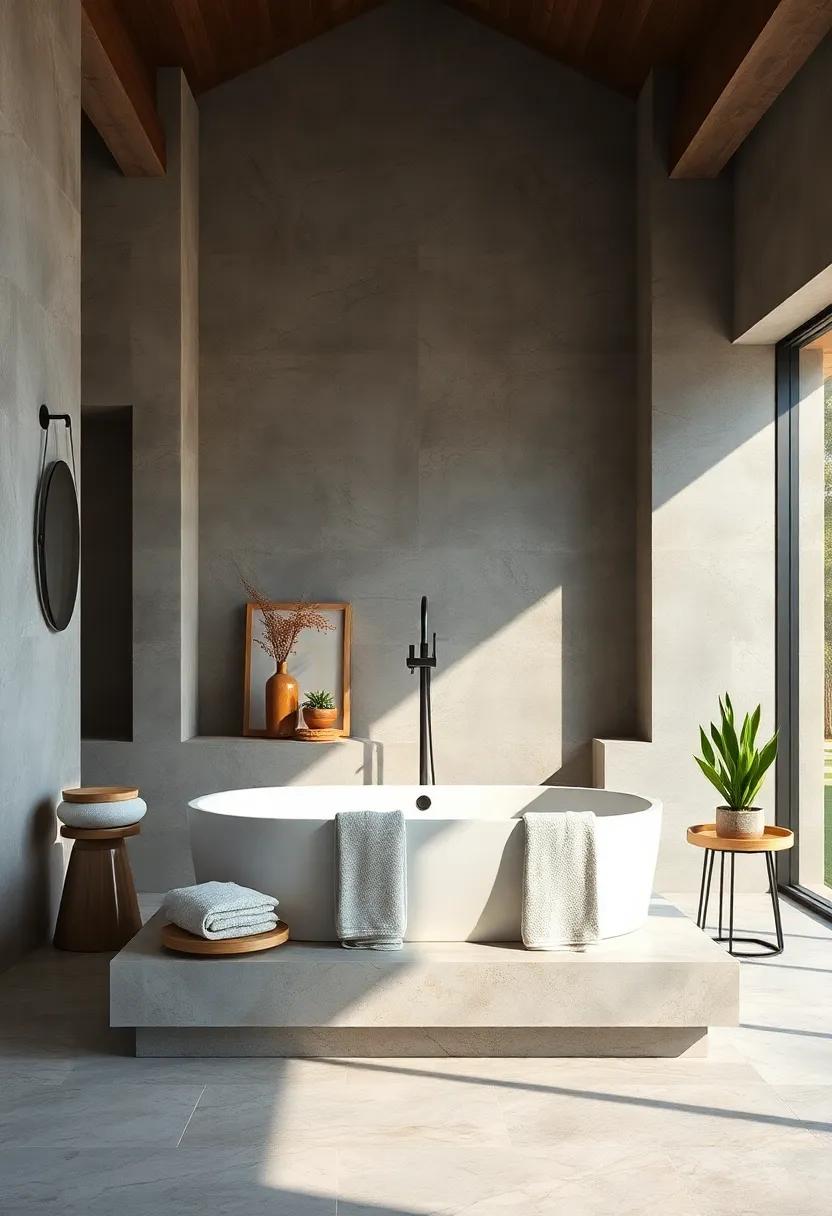 Open Concept: Blend your bathtub seamlessly into ⁣an open-plan ⁣space​ for a modern feel ⁤that​ encourages relaxation
