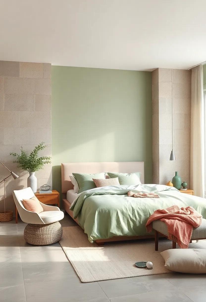 Dusty‌ rose and Sage Green: A balance‍ of dusty rose and sage green creates a harmonious look that's ‍both cozy and chic