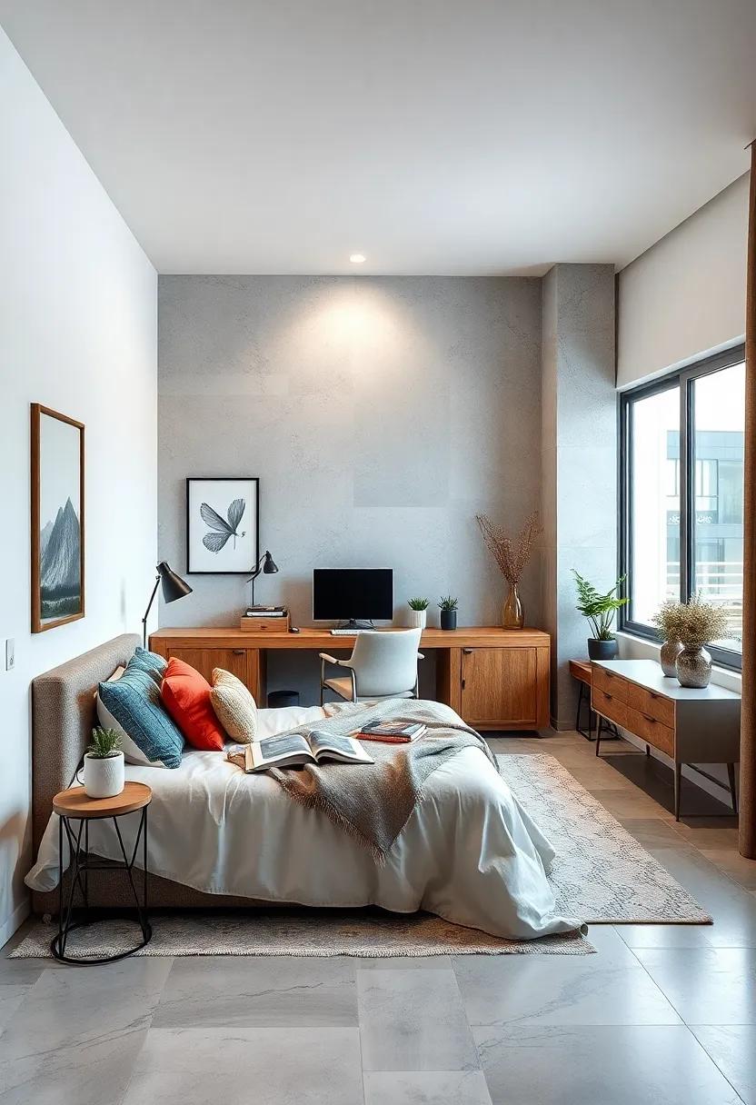 Cozy⁤ Corner Nook: Transform an unused corner with‌ a stylish L-shaped desk‌ and comfortable seating, perfect‍ for curling‍ up with a laptop ⁤or a good book