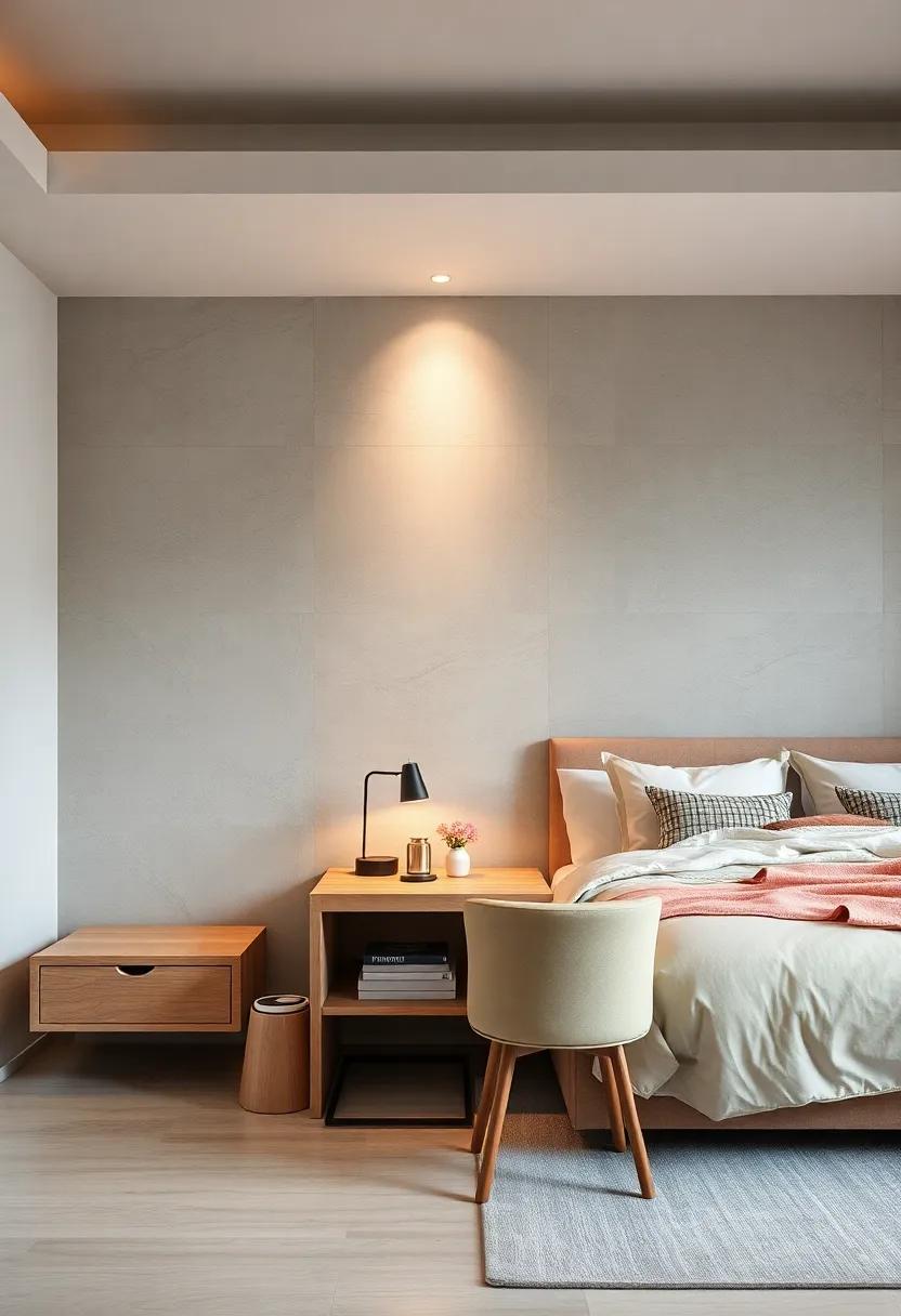 Multi-Functional furniture: Opt for a desk that doubles as ⁤a nightstand, blending‍ functionality with elegance while saving​ precious ⁤space in your bedroom