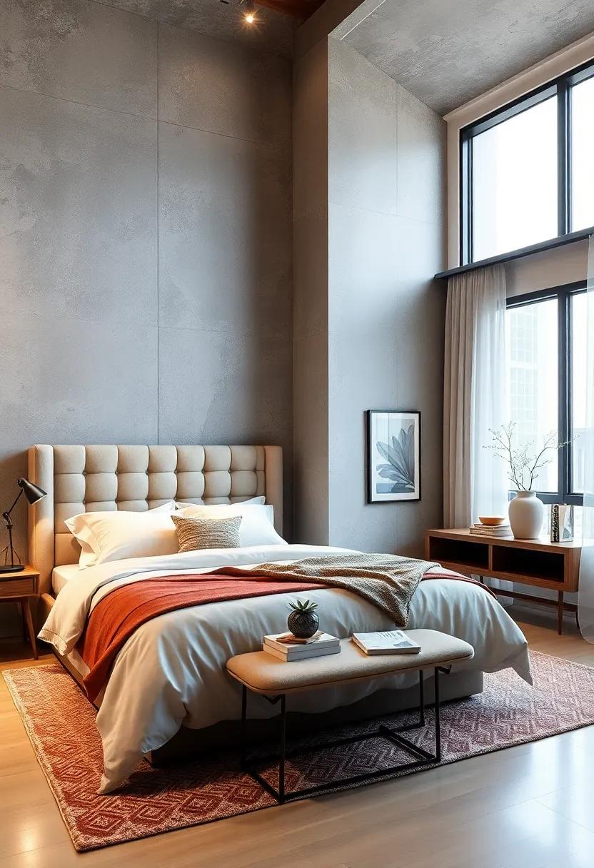 Luxurious Layers: A deep, cushioned headboard featuring‍ layered fabric invites you to lean back and⁣ unwind in style