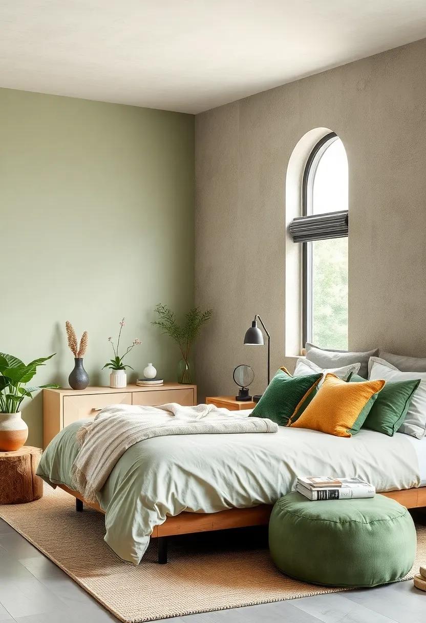 Mossy green: Infuse​ your space with nature-inspired​ colors and⁣ textures to create⁣ a tranquil retreat that feels⁣ both alive⁣ and serene
