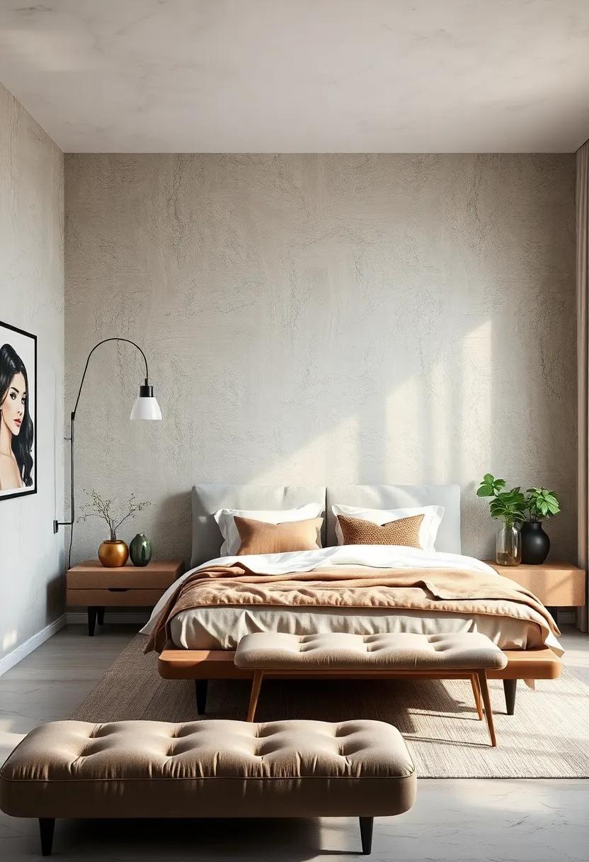 Bold⁣ Brushstrokes: Embrace artistic⁣ flair ​with bold brushstroke textures ⁤for an ‍expressive and‌ dynamic wall feature