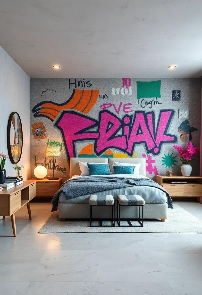 Urban Graffiti: Make a ⁢bold statement with graffiti-inspired textures, perfect for an eclectic and youthful vibe
