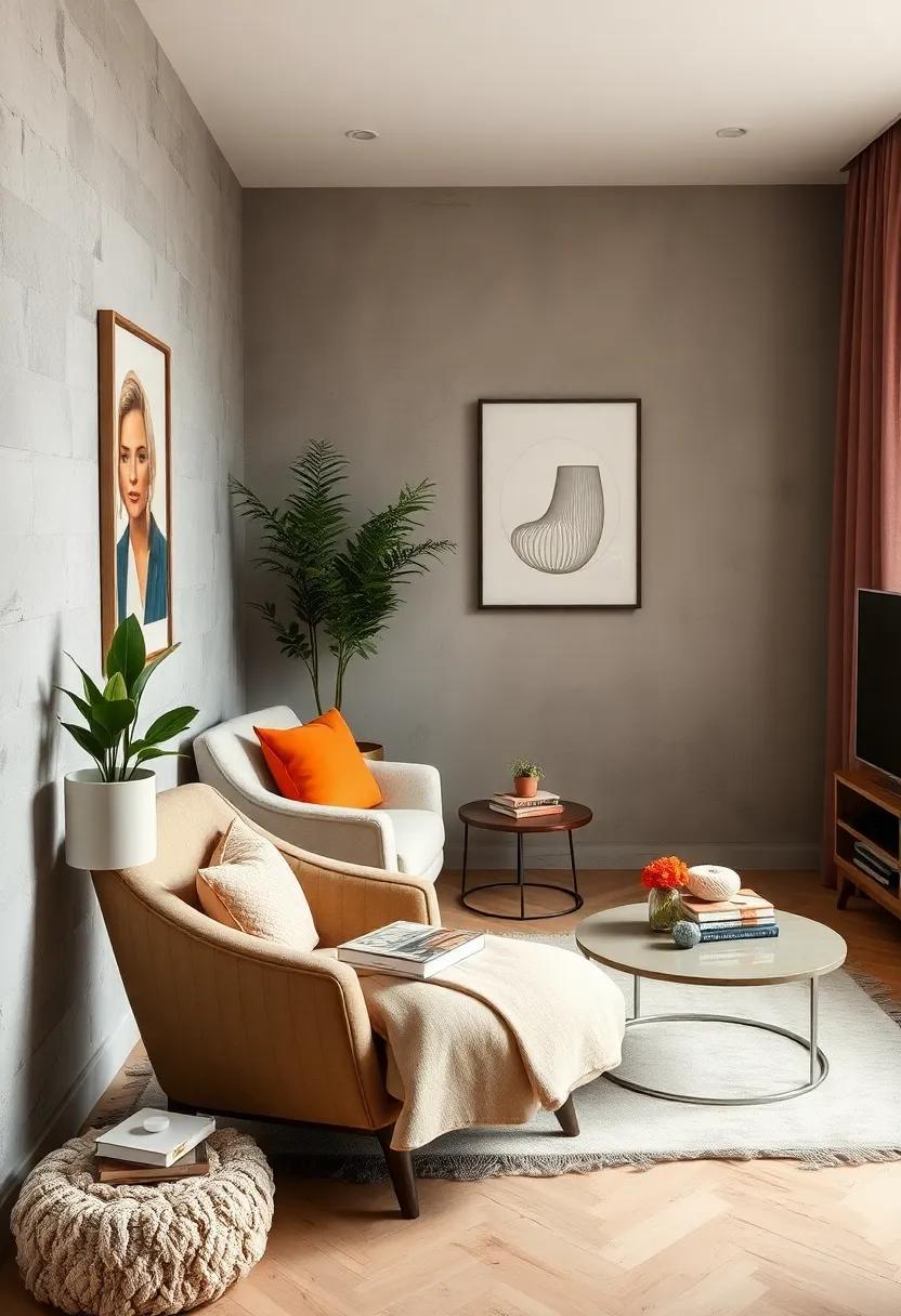 Create ‌a Cozy⁢ Reading Nook: Add a comfortable armchair and a small side table in a corner for a perfect spot to unwind with⁢ a book