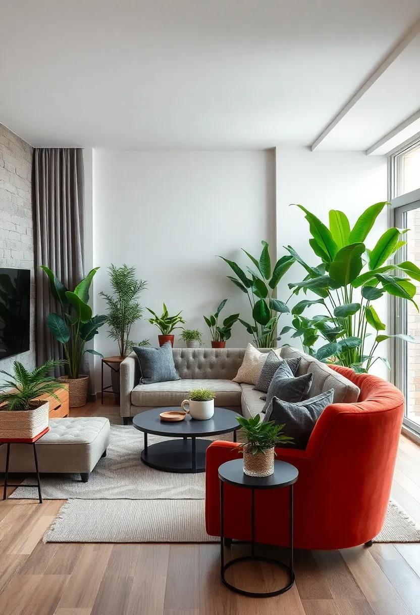 Incorporate Indoor ​Plants: Use a ‌variety of greenery ⁤to bring life into the space, enhancing both air ‍quality and ⁢aesthetics