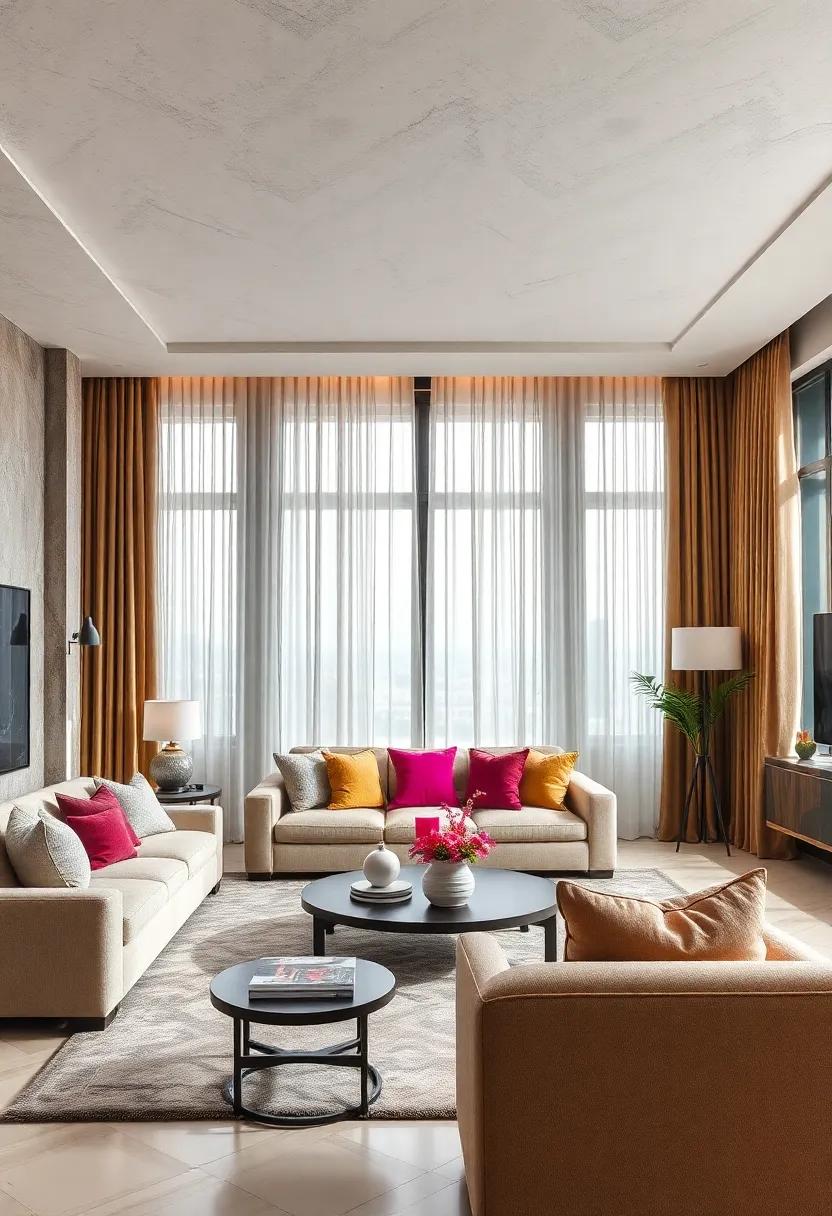 Invest in ⁤Quality Drapery: ⁢Floor-to-ceiling curtains‌ in rich fabrics can create⁣ an illusion of ⁤taller ceilings and add‌ elegance