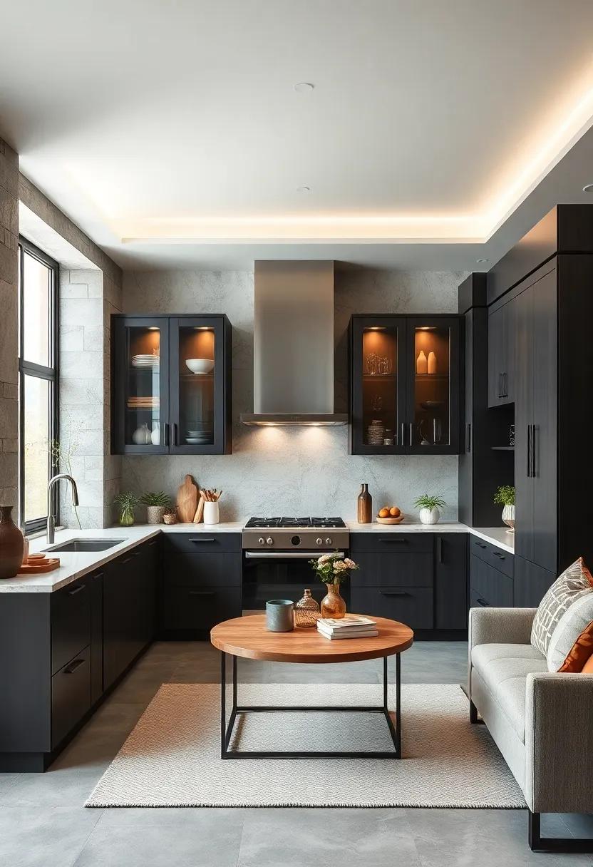 Add Glass ⁣fronts to Some Cabinets for Added‌ Depth