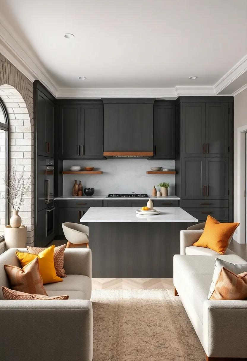 Highlight⁢ Architectural ⁢Details, ‌Like Crown ​Molding, with Gray Tones