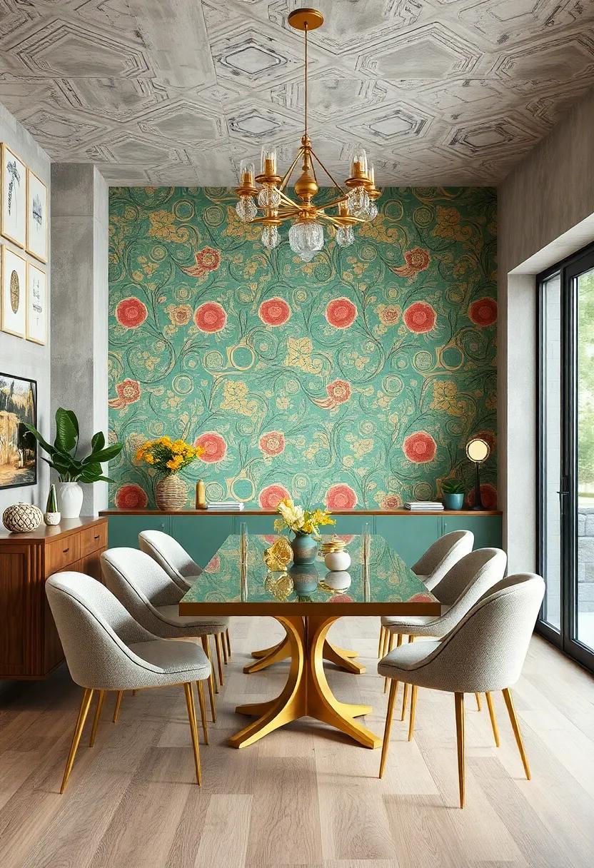Retro Patterns: Dive⁤ into nostalgia with retro-inspired designs that bring a playful ⁤vibe to your dining experience