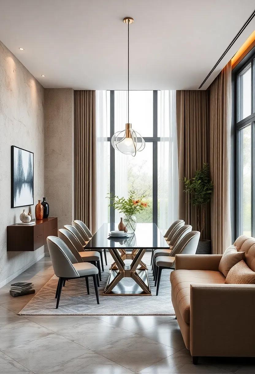 Robotic or Futuristic Designs: ‌embrace the future with cutting-edge designs‌ that ⁣incorporate technology ⁢and innovation into your dining room