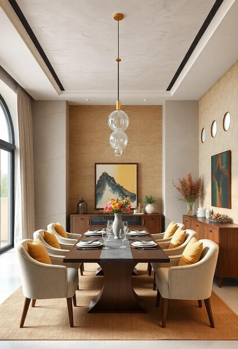 Woven materials: Integrate natural aesthetics with wallpaper made from woven materials, providing both texture and warmth