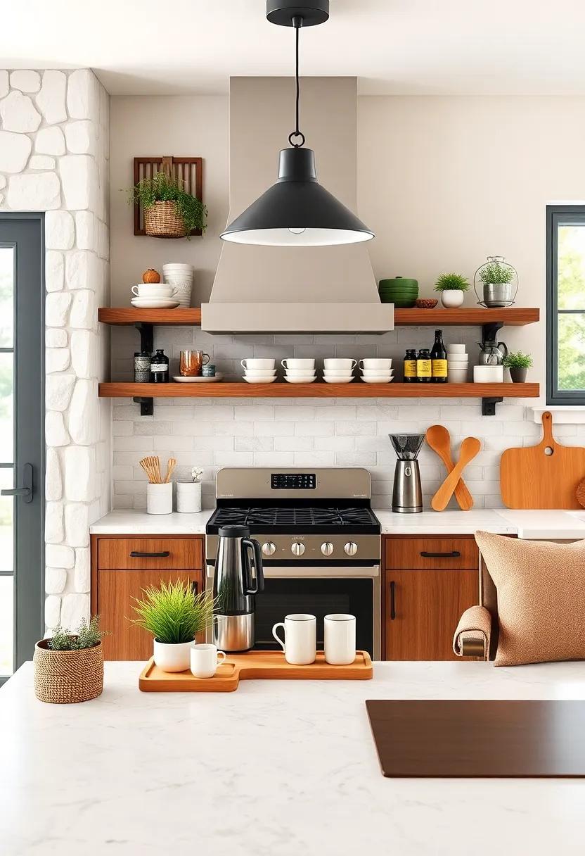 curate a ⁣Coffee Station: Design ‍a dedicated space for coffee lovers with​ a stylish coffee maker, unique mugs, and a selection of beans for an inviting setup