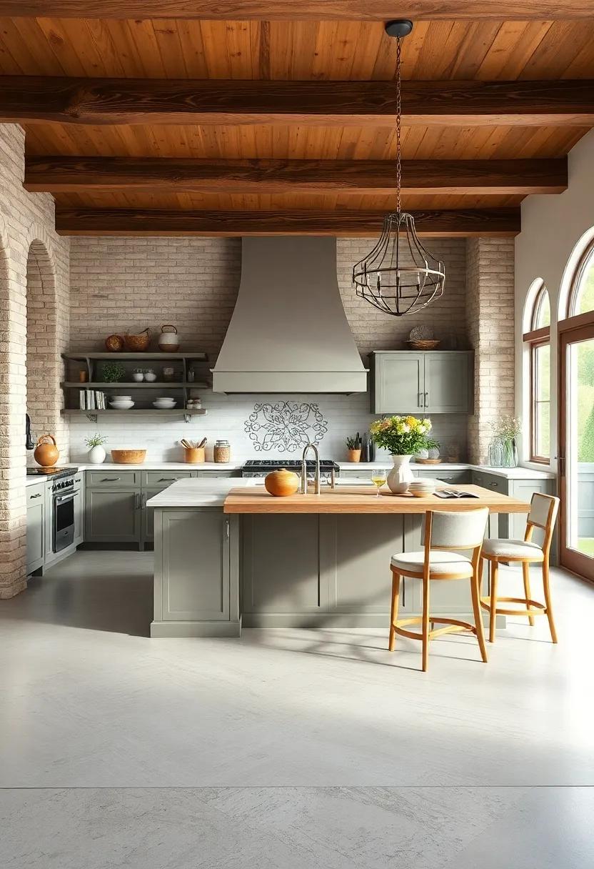 Feature a Statement ​Island: A ​large farmhouse-style ‍island with seating can become⁣ the ⁣heart of your‌ kitchen, encouraging gathering and culinary adventures