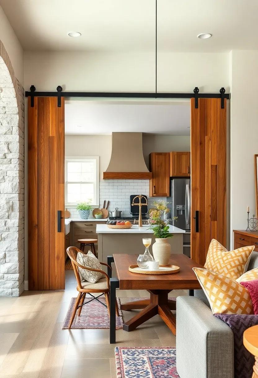 Install Barn Doors: Sliding ​barn ‌doors can ​provide a stylish entrance to⁤ your kitchen while maximizing space and creating an authentic farmhouse vibe
