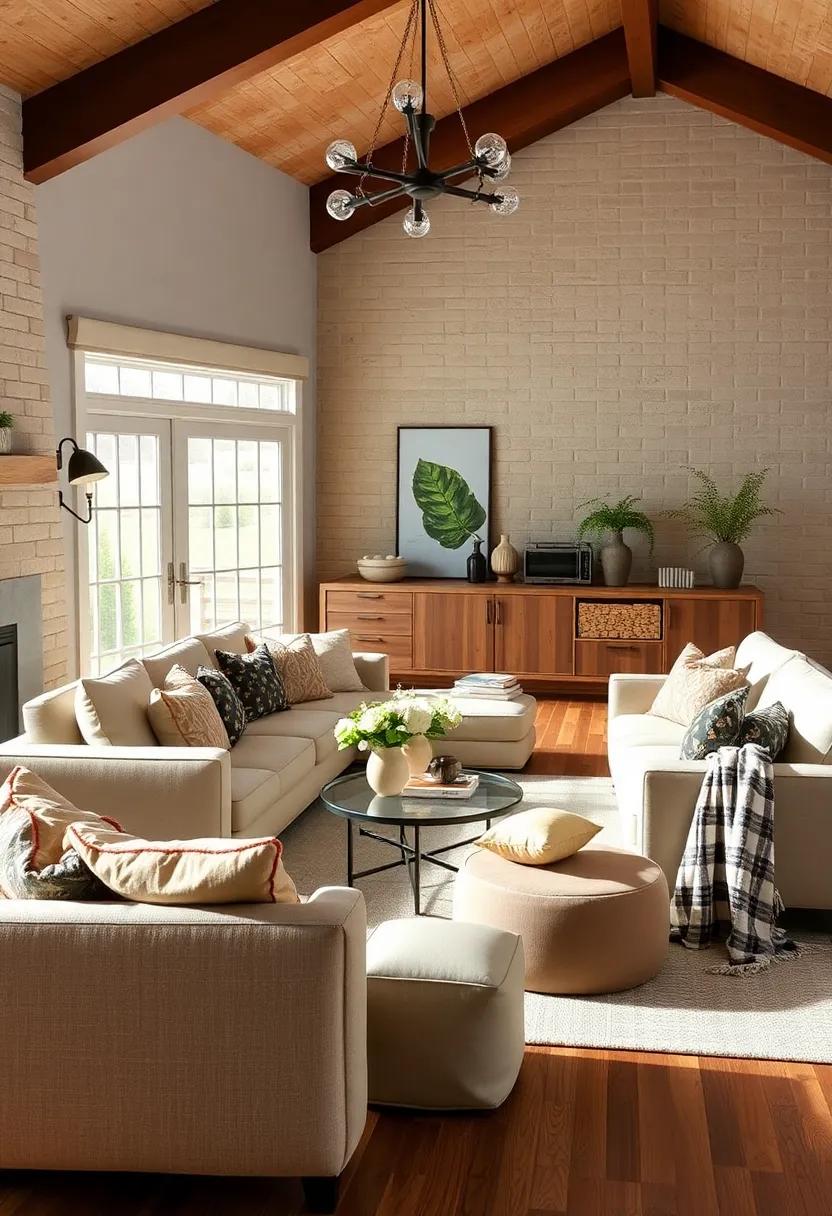 Earthy Accents: ​Introduce rustic wooden furniture with a ‍taupe finish to enhance ⁤the farmhouse aesthetic