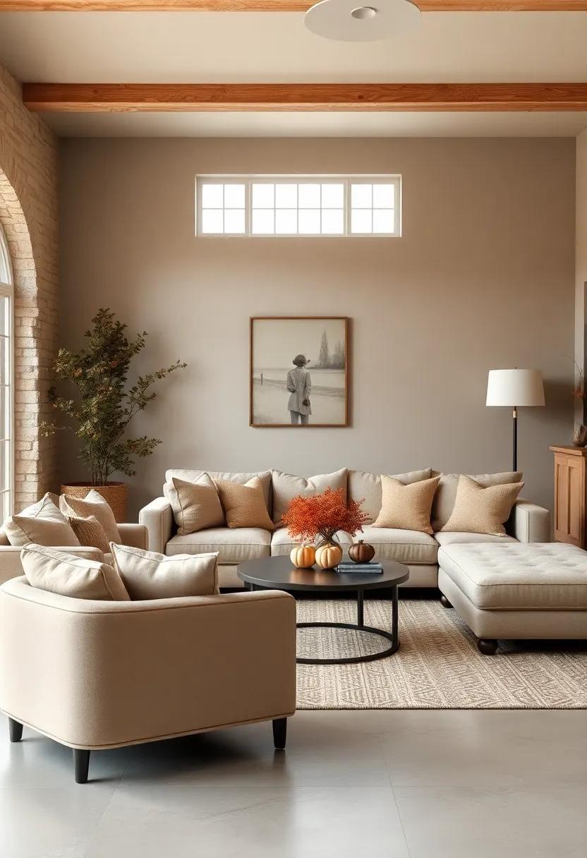 Statement Art: Choose ⁤artwork that features warm ⁣taupe ⁢tones to create a focal point⁢ without overwhelming the space