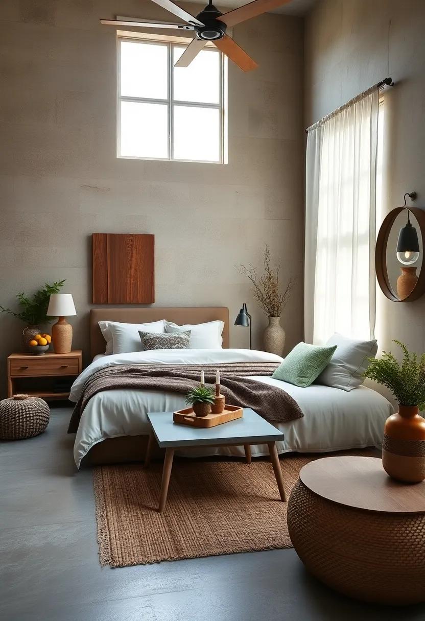 Harvesting Tranquility with Earthy Color Palettes for ⁣Your Bedroom Retreat