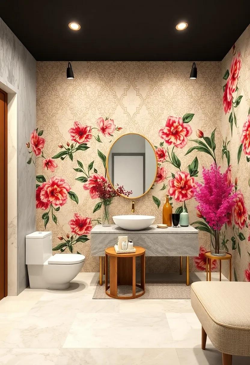 Dramatic ⁢Florals: Go for⁣ large-scale floral prints⁣ to create a stunning focal point that instantly elevates the space