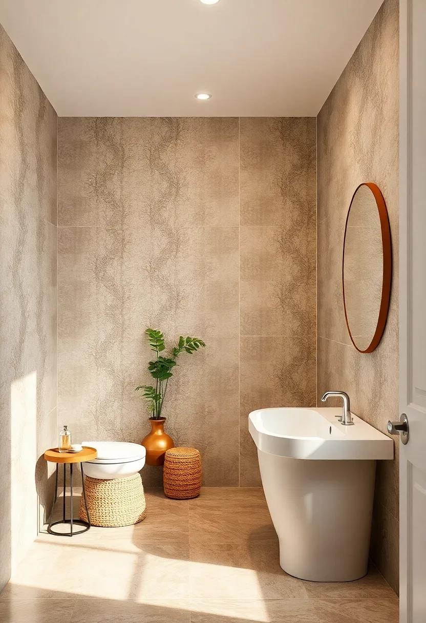Ombre Overlays: Apply wallpaper with an ombre effect for a ‍smooth gradient‌ that adds depth and visual interest