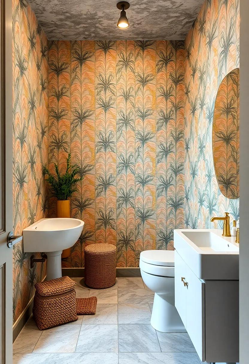 Retro Patterns:⁢ Embrace​ the bold colors and designs​ of ⁢the 70s with retro-patterned wallpaper that‌ adds a fun and nostalgic twist
