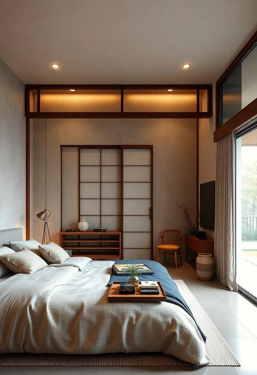 Combining Functionality: Use sliding doors to create multifunctional spaces, allowing you to seamlessly transition⁤ between ⁢your‌ sleeping ​and working⁣ areas