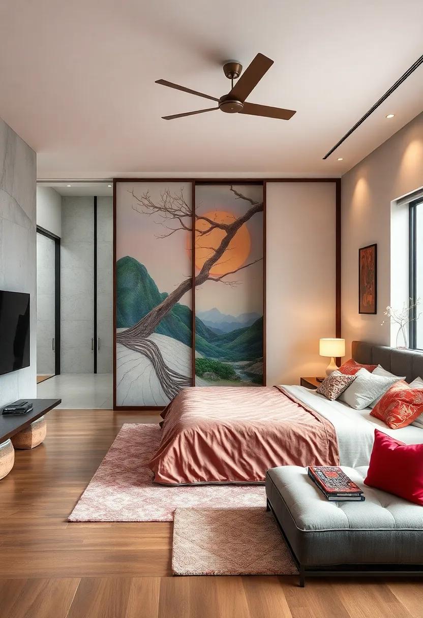 Custom Creations: design⁢ personalized sliding doors‌ featuring‍ your ⁤favorite artwork or patterns, making a bold statement while keeping functionality intact