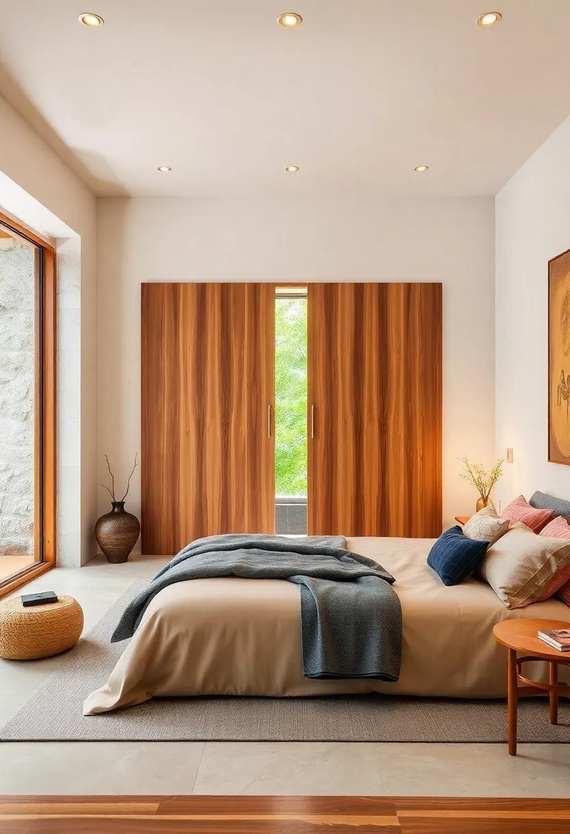 Nature’s Touch: Incorporate a sliding door ⁢with a beautiful wooden ⁢finish that echoes traditional Japanese design, enhancing the organic feel of ‌your⁢ space