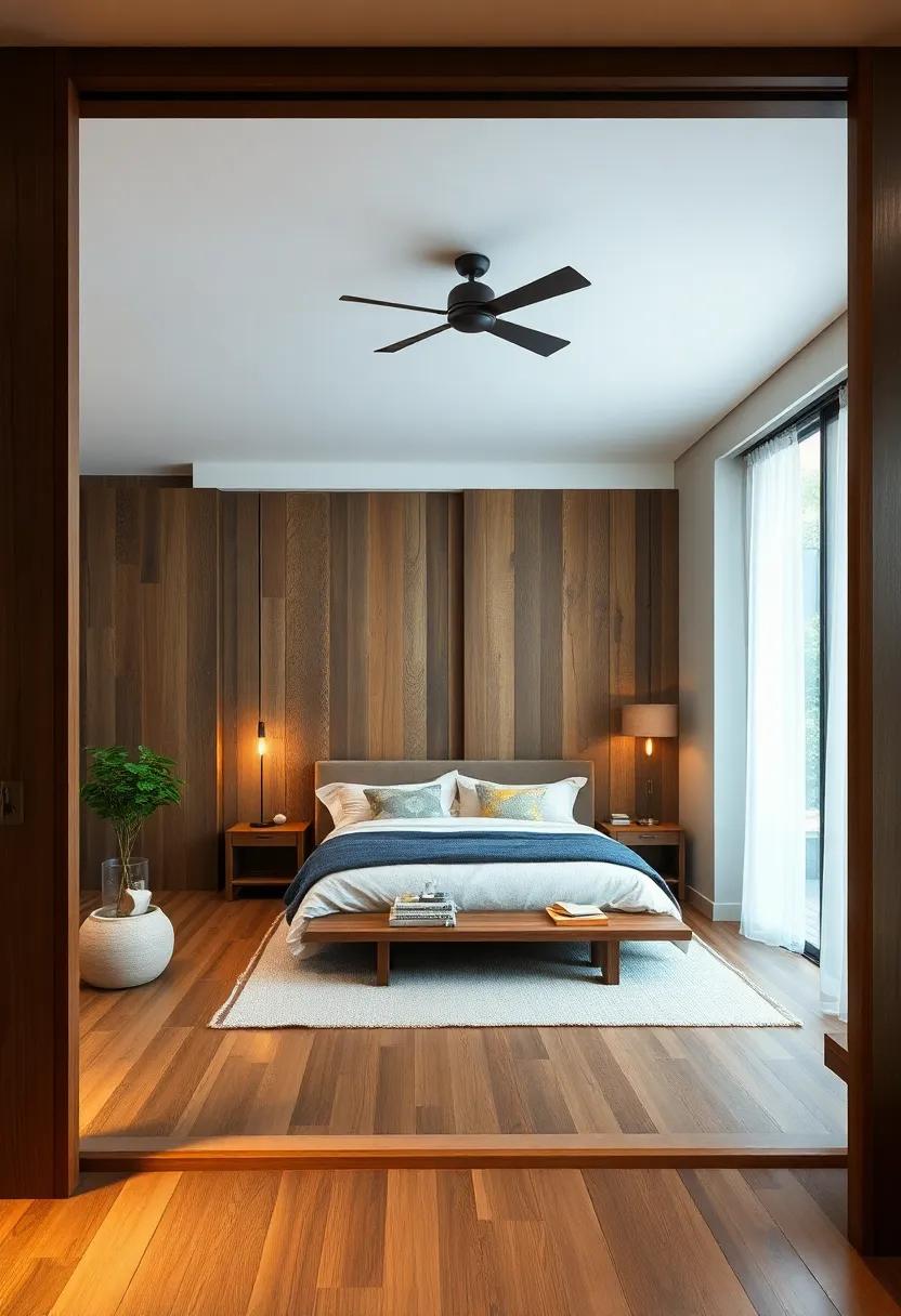Rustic​ Charm: ⁢Incorporate reclaimed wood in your sliding door design for a rustic feel that⁣ tells⁢ a story and adds character to your bedroom
