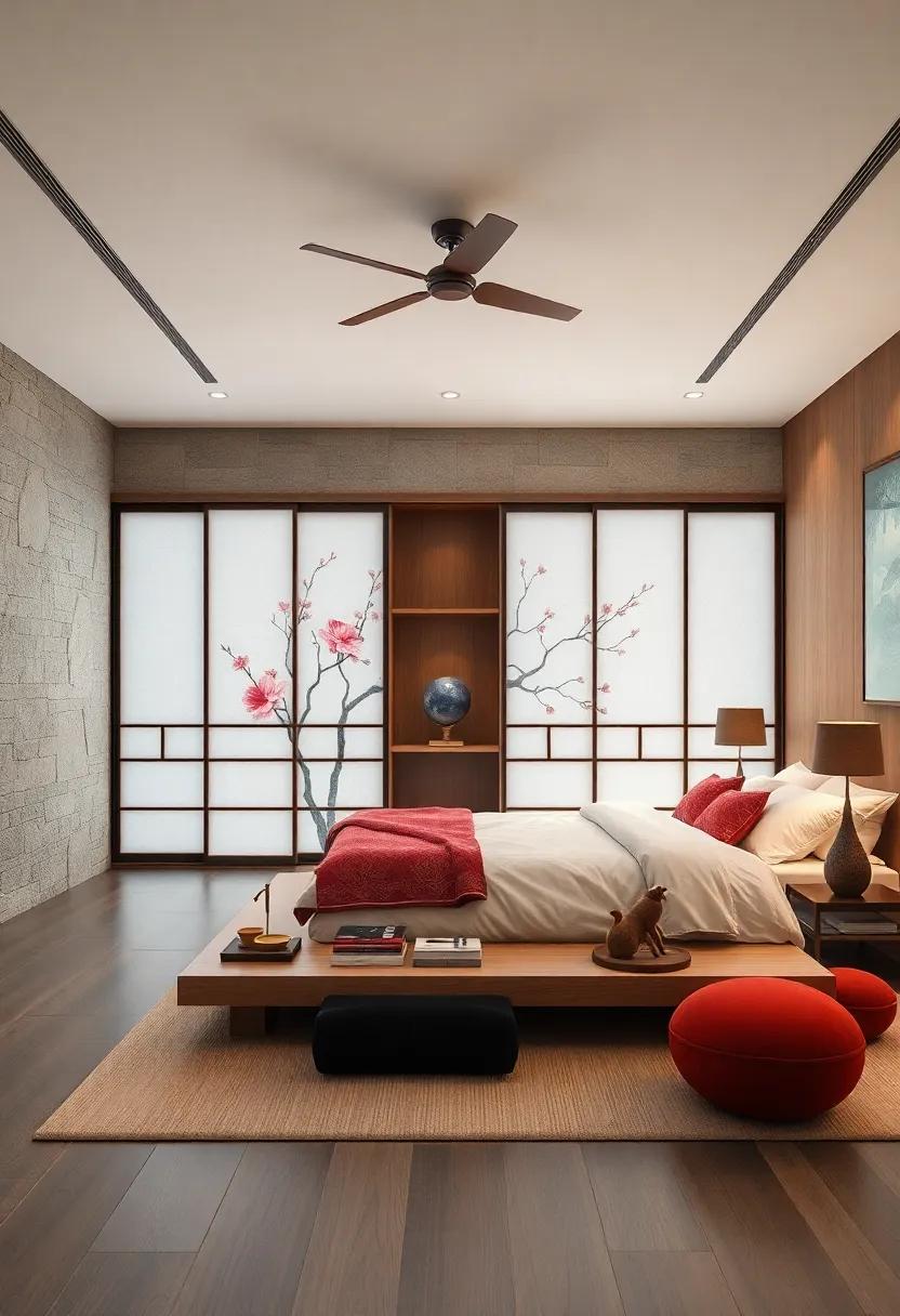 Symbolic ⁣Elements: Choose sliding‌ doors that feature traditional Japanese symbols or Ikebana patterns, adding cultural significance to your ‌space