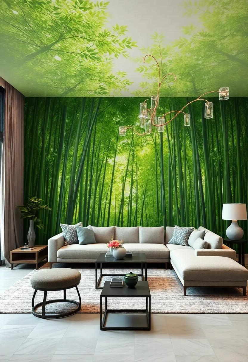 Zen Bamboo Grove: ​Create a peaceful environment with a tranquil bamboo grove wallpaper, invoking a‌ sense of zen⁢ and mindfulness in your living space