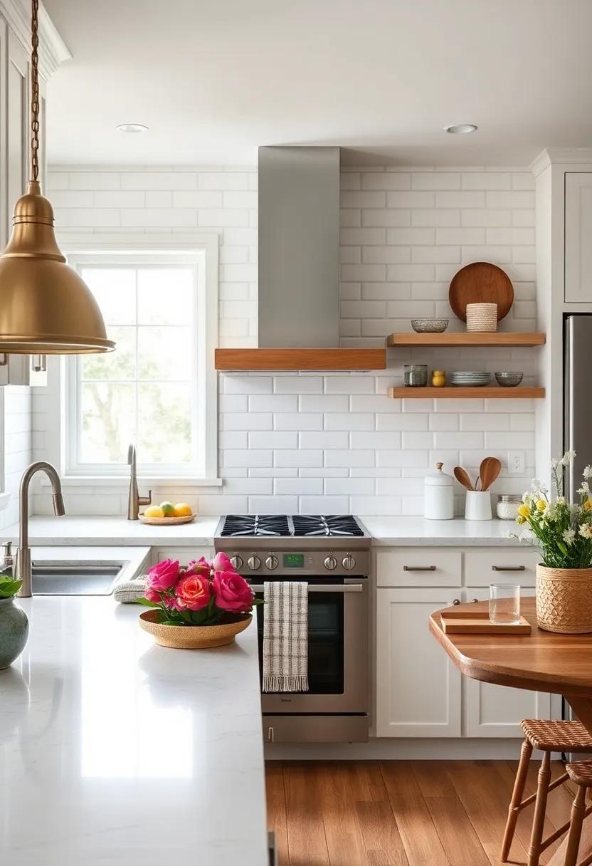 Crisp‍ White Shaker Tiles: Keep it simple and chic with ⁢white shaker tiles that complement⁣ various color⁤ schemes seamlessly