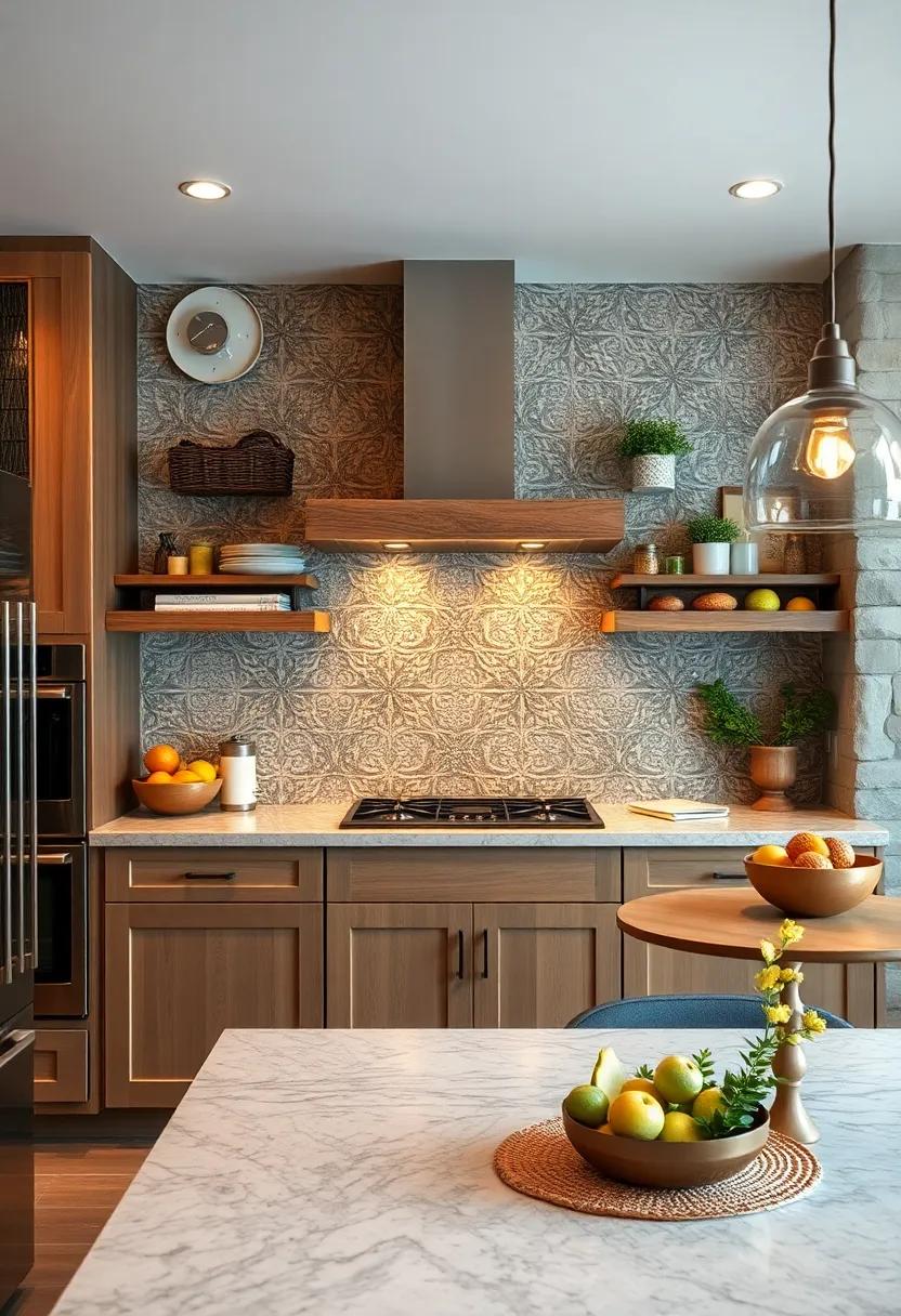 Decorative Tin⁣ Panels: For a unique⁣ twist,‍ consider decorative tin panels that introduce vintage charm and​ whimsy