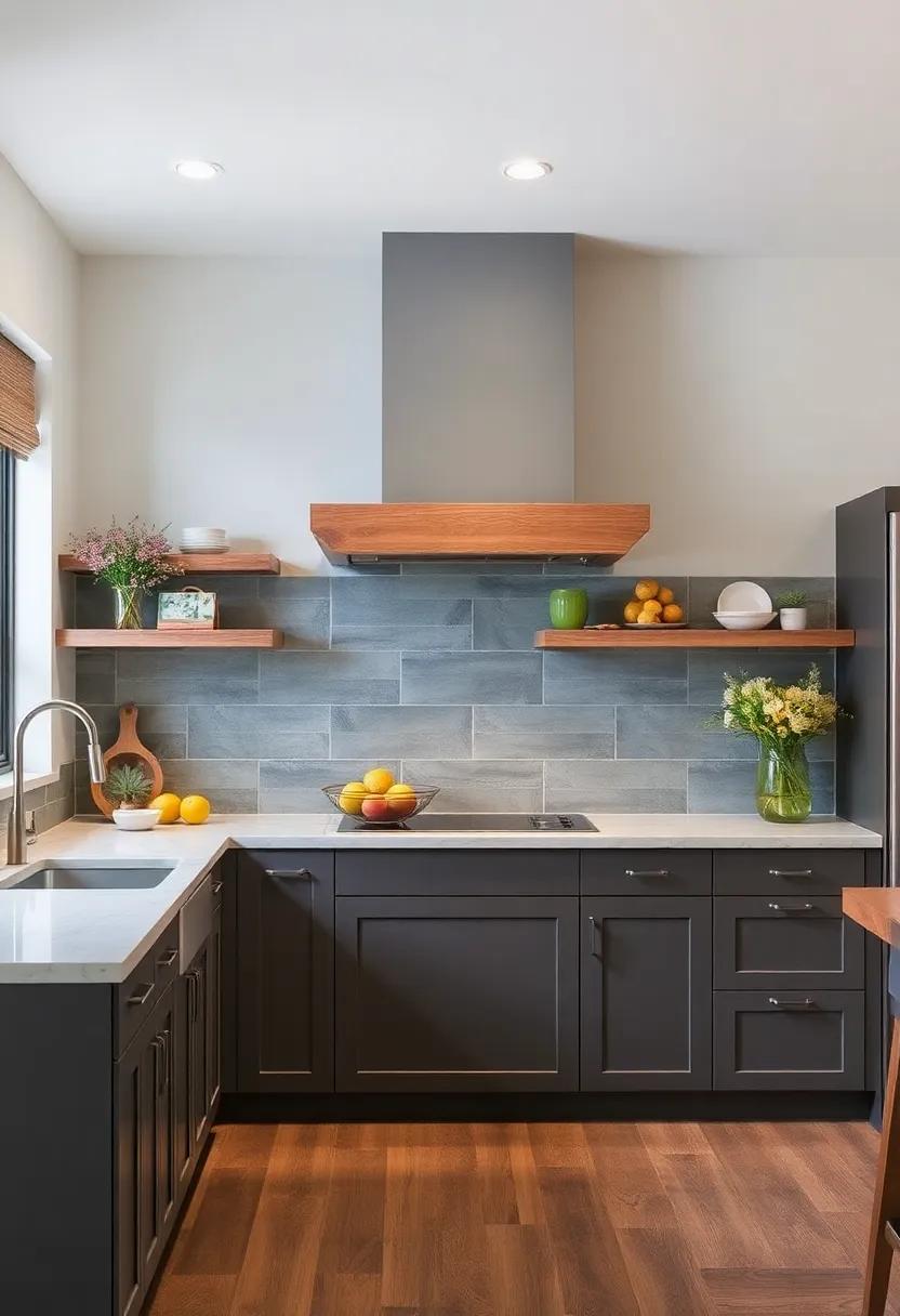Rustic Slate: Introduce depth with⁣ rustic slate‌ tiles‍ that connect ‌nature‌ and ‌bring a grounded, organic feel to​ your kitchen