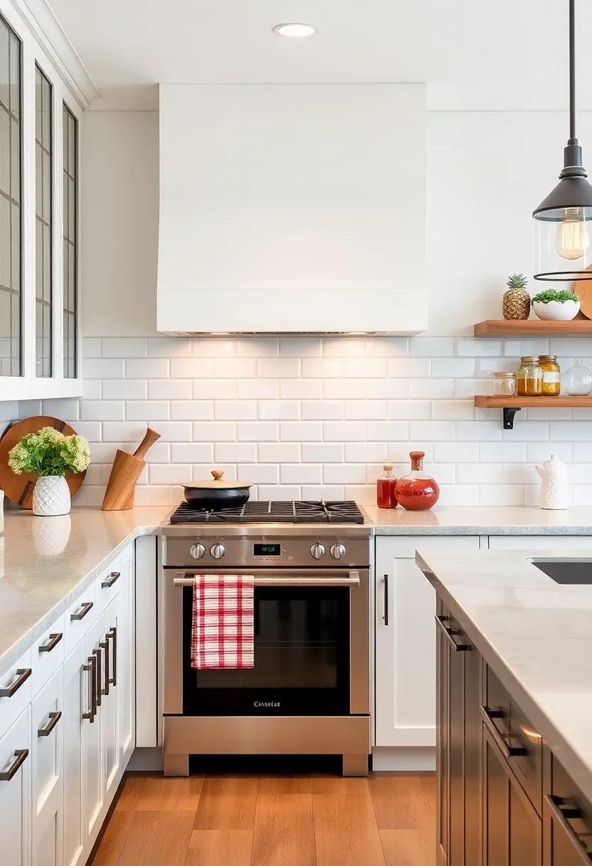 Sleek Subway ‌Tiles: Embrace⁢ the classic with⁤ long, glossy‍ subway tiles that add a⁣ timeless touch to your modern farmhouse kitchen