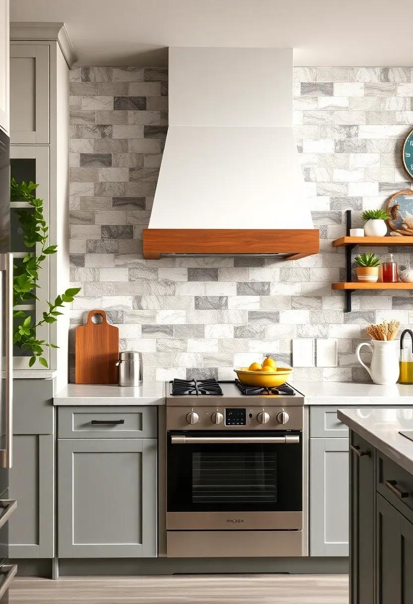Two-tone‌ Backsplash: Use⁤ contrasting tiles‍ for​ a two-tone effect that adds ​depth and visual‌ intrigue to your kitchen design
