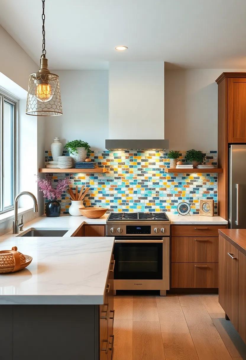 Vivid Mosaic Glass: Add‍ a splash of color and light⁢ with vibrant mosaic glass pieces that reflect your​ unique style