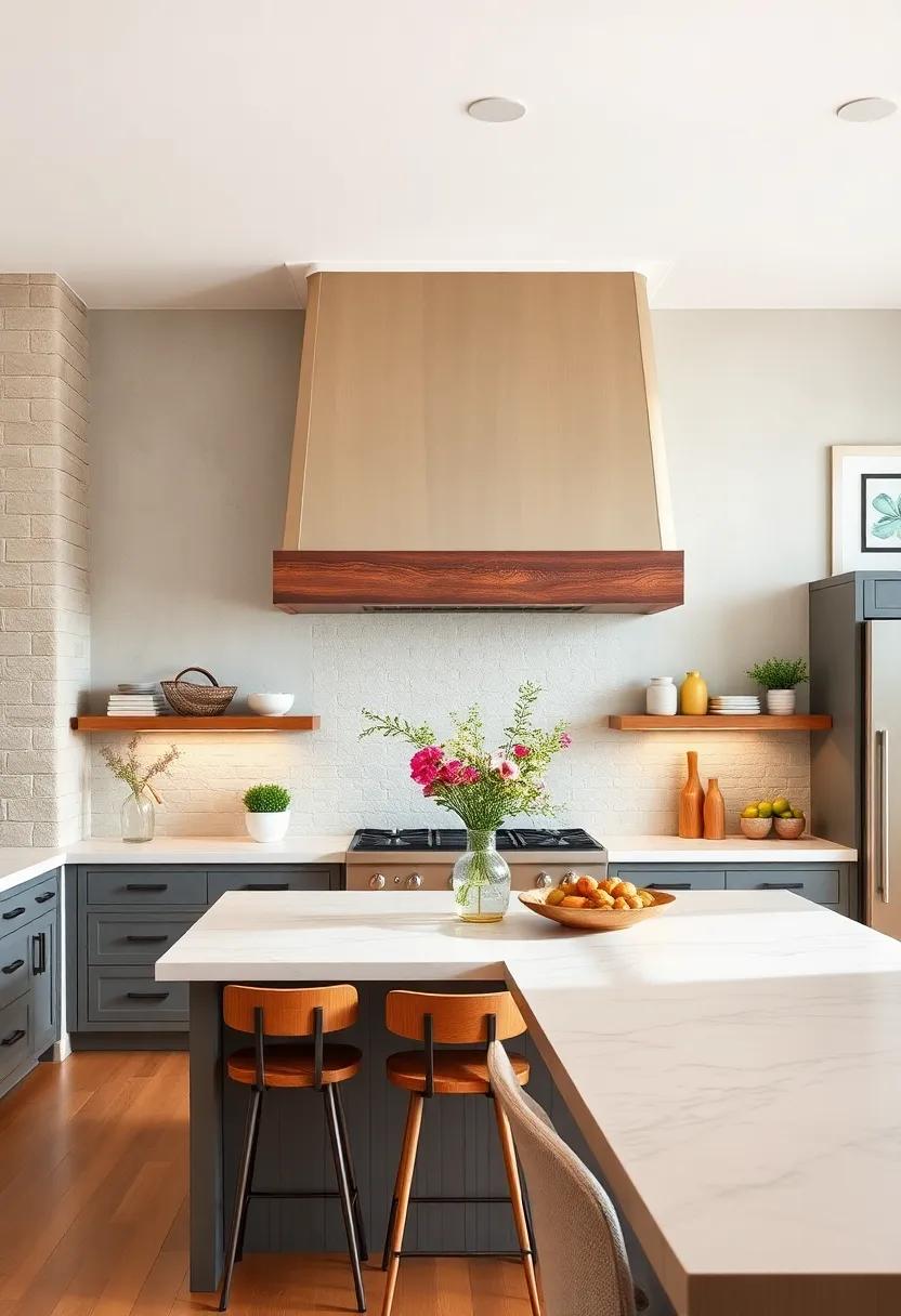 Statement Range Hood: Make a bold statement with‌ a custom range hood designed to stand out while ⁤maintaining functionality