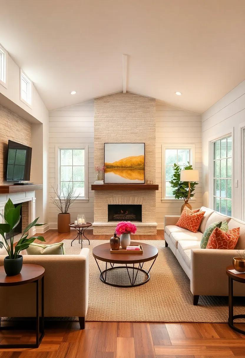 Shiplap accent Walls: Consider‍ adding shiplap to‍ a ‍feature⁣ wall to instantly⁣ elevate the farmhouse aesthetic while contributing​ to a welcoming ambiance