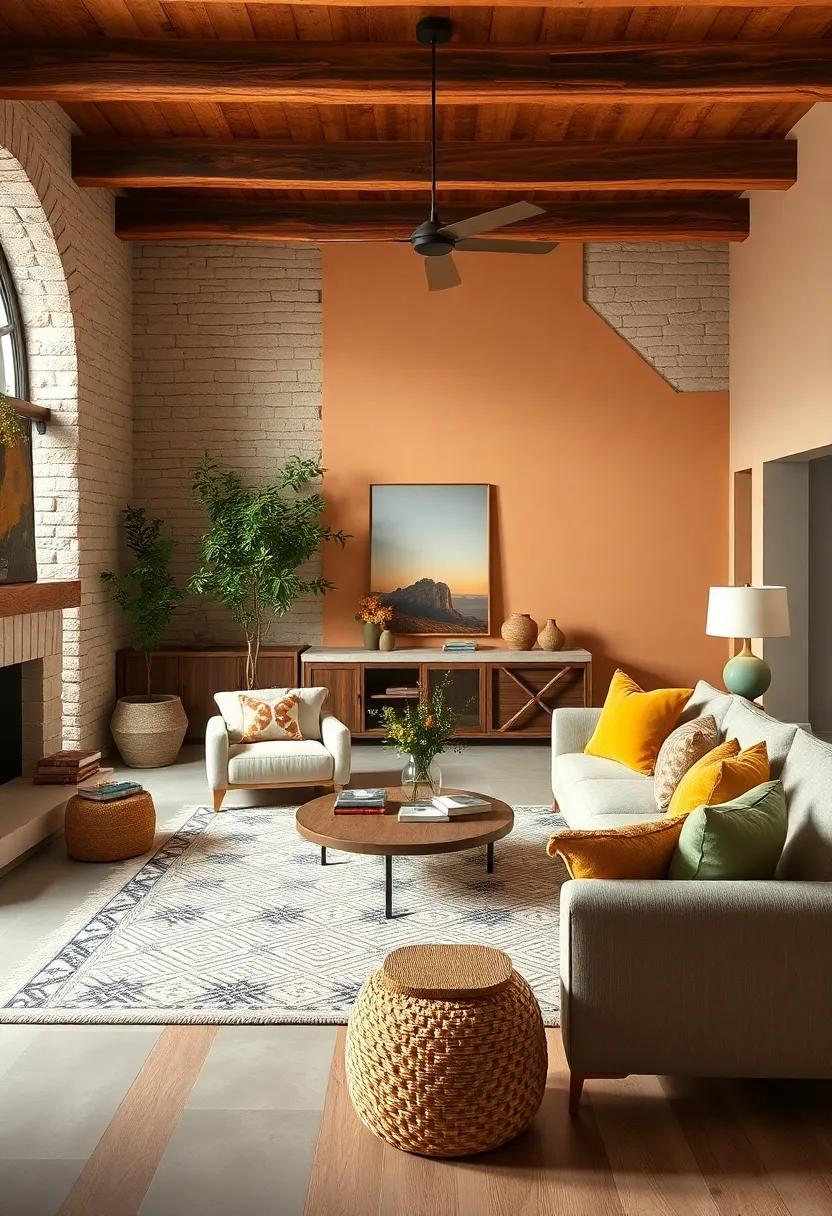Warm Color Palette: Opt for ‍soft, warm hues like terracotta, mustard,⁢ and muted greens to create a calming backdrop that envelops your space