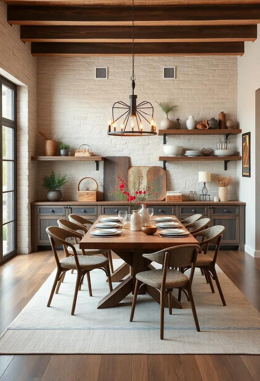 Choose open shelving: Swap closed cabinets for open shelving to display rustic ⁣dishware and‌ decor items,adding a personalized‌ touch