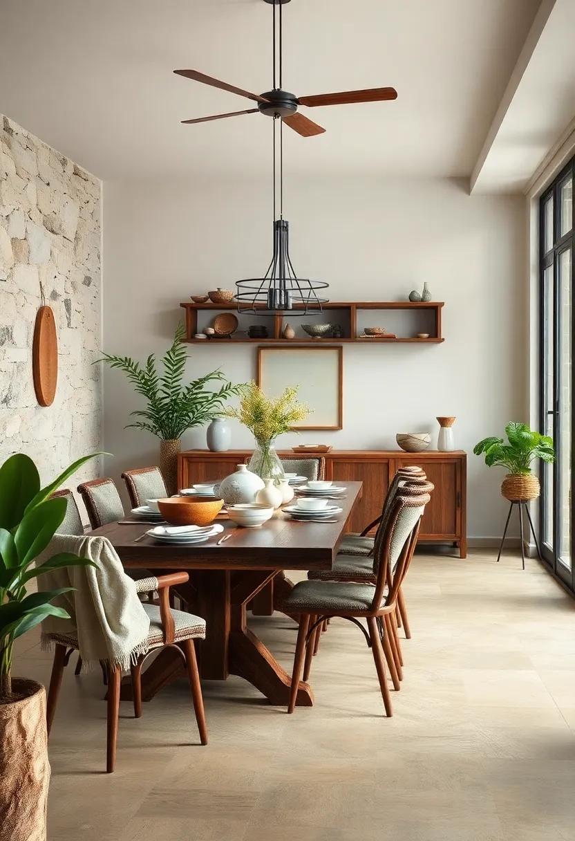 Choose handmade pottery: Incorporate​ handmade ceramic dishes and bowls to bring an artisanal touch to ​your dining table