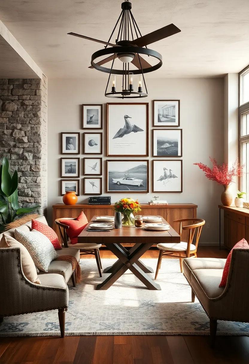 Create a gallery wall:⁢ curate a gallery wall with framed‌ art, photographs,⁣ or‍ mirrors that‌ reflect ⁣your love​ for ‌rustic style and history