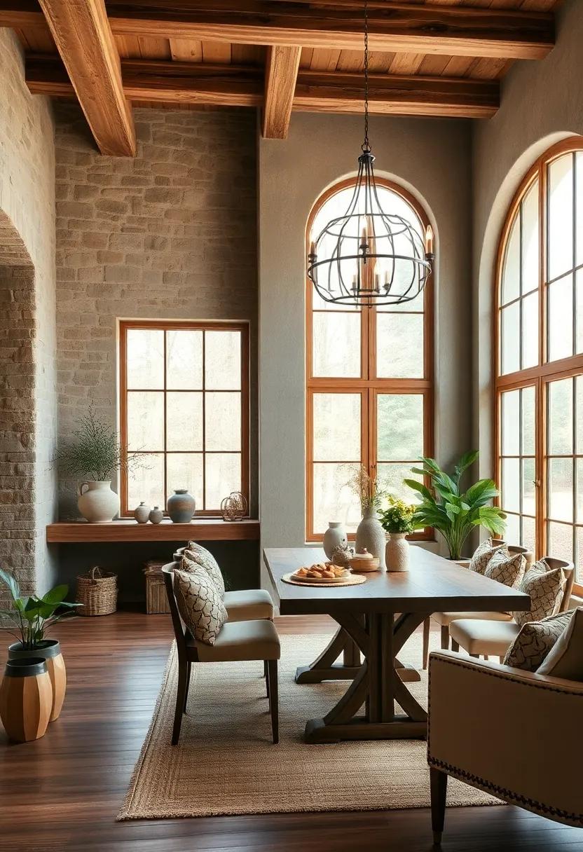 highlight unique windows: Frame large, rustic windows with ‌simple, natural materials to ⁤bring the outdoors in ​while enhancing your décor