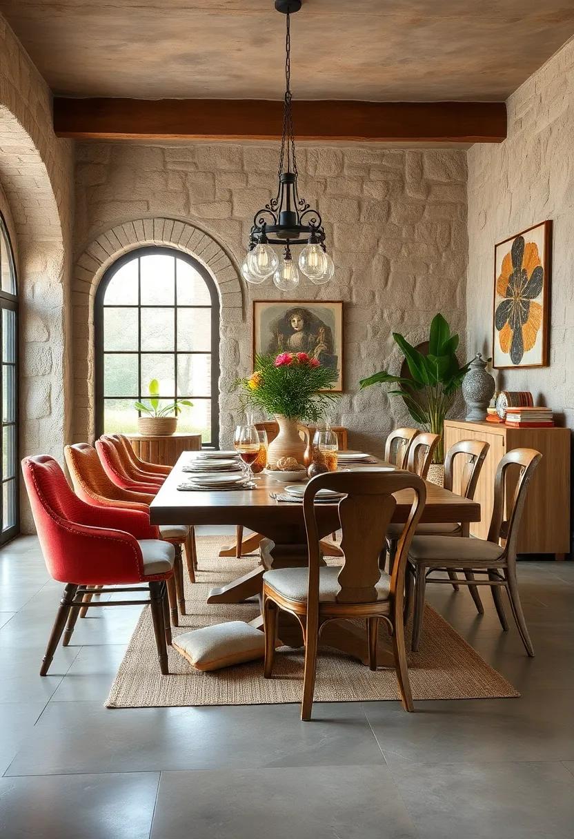 incorporate⁤ vintage chairs: Mix and ‌match vintage chairs for a ‌charming ‍eclectic look that pays homage to rustic aesthetics