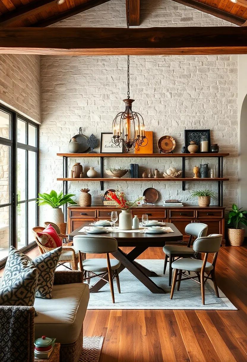 Put family heirlooms⁣ on display: Showcase family heirlooms ​or antique⁢ finds ​on shelves to tell a story and add a sentimental touch​ to your dining ⁤area