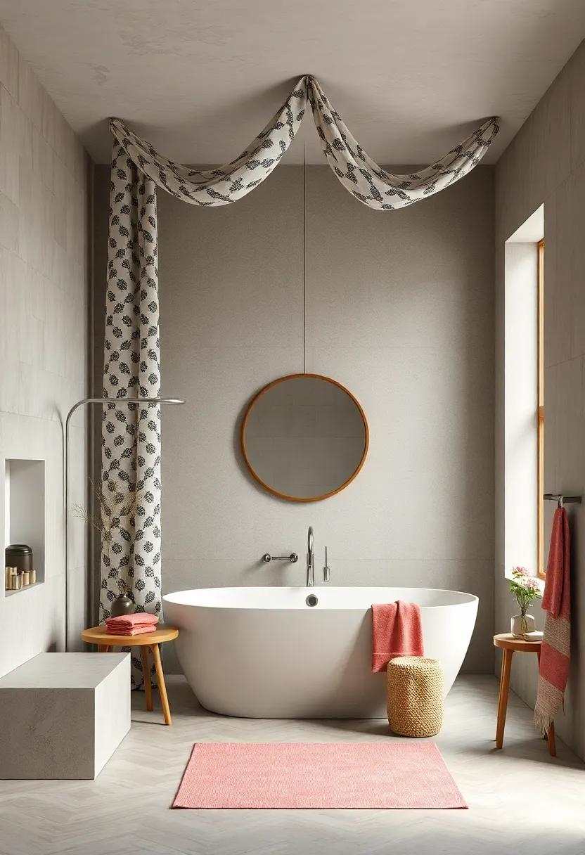 Ceiling Drapes: Consider draping ‍lightweight patterned fabric from⁢ the ⁢ceiling to⁢ add a whimsical,‍ cloud-like effect